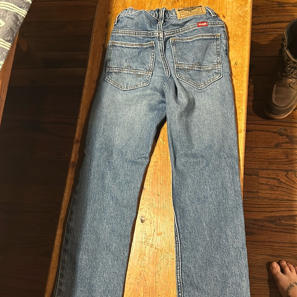 Boys size 8 slim short jeans, 2 pairs no stains